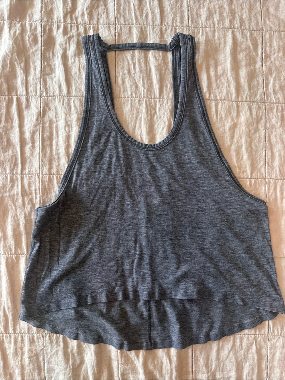 Lululemon Gray Muscle Tank Top, size 6 or 8